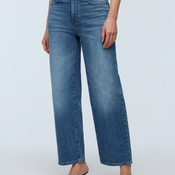 NWT Madewell Wideleg Perfect Vintage in Morea Wash - Picture 6 of 11